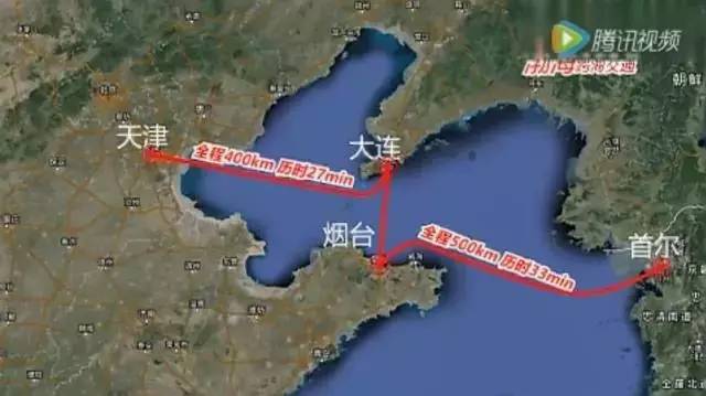 真空管道磁悬浮技术 中国高铁即将入海：大连到烟台仅需12分钟