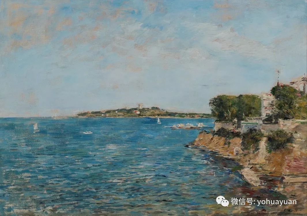 油画欣赏——eugene·boudin