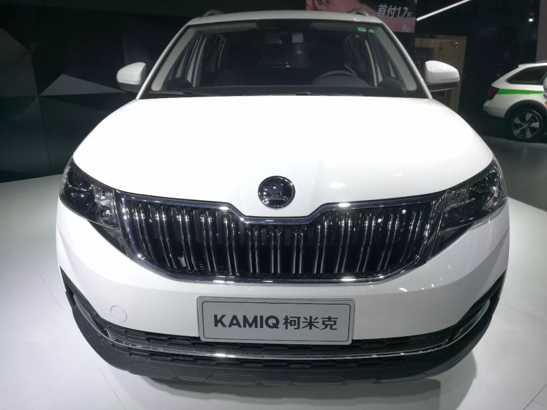 斯柯达suv kamiq柯米克武汉迎首秀