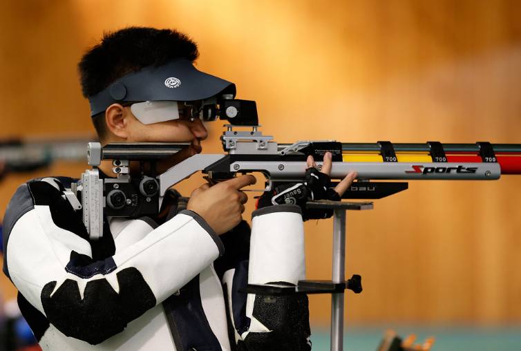 杨皓然射击世界杯慕尼黑站夺金 破男子50米步枪3姿资格赛世界纪录