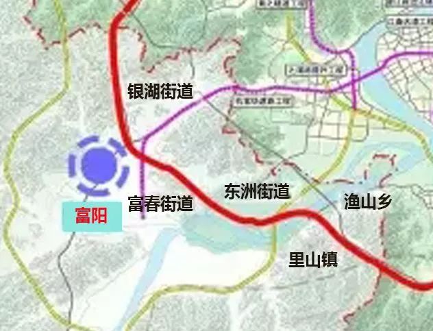 彩虹快速路 杭州"二绕"(绕城高速西复线) 把银湖科技新城全部纳进