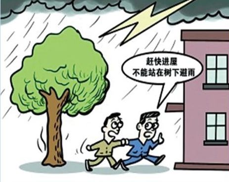 打雷时