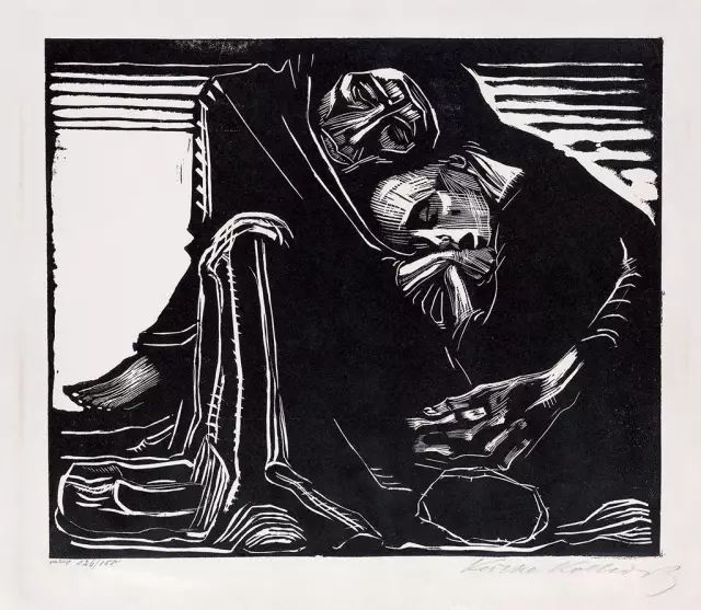 1928年, 珂勒惠支被选为 柏林艺术学院版画部