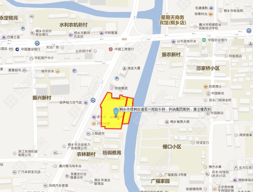 【5月24日出让】桐乡市梧桐街道复兴南路东侧地块