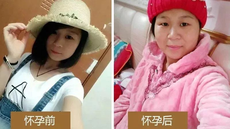 女人怀孕前后对比!网友:这牺牲也太大了啊!