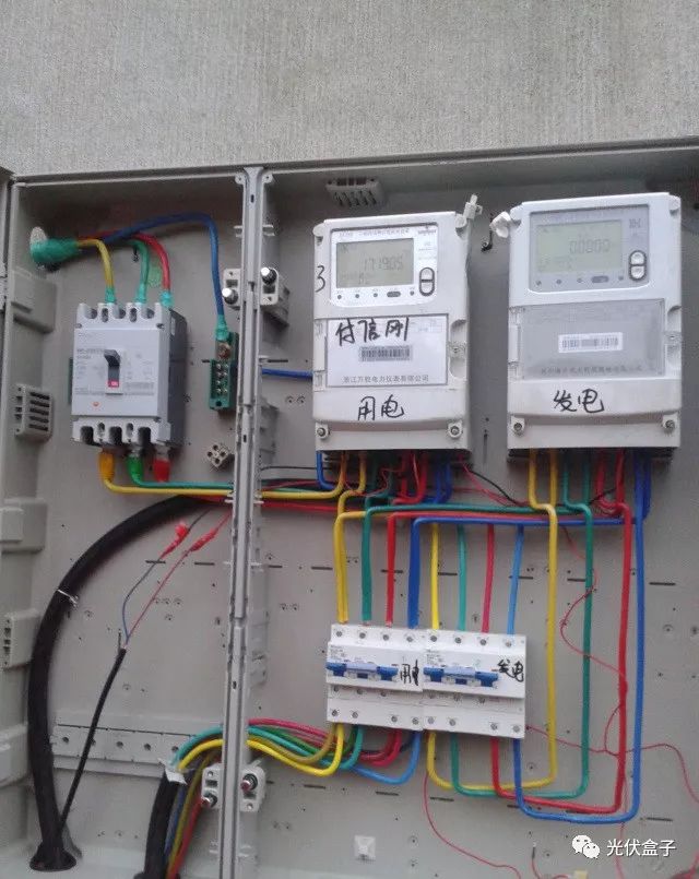 光伏并网中的双向电表和单相电表应如何安装
