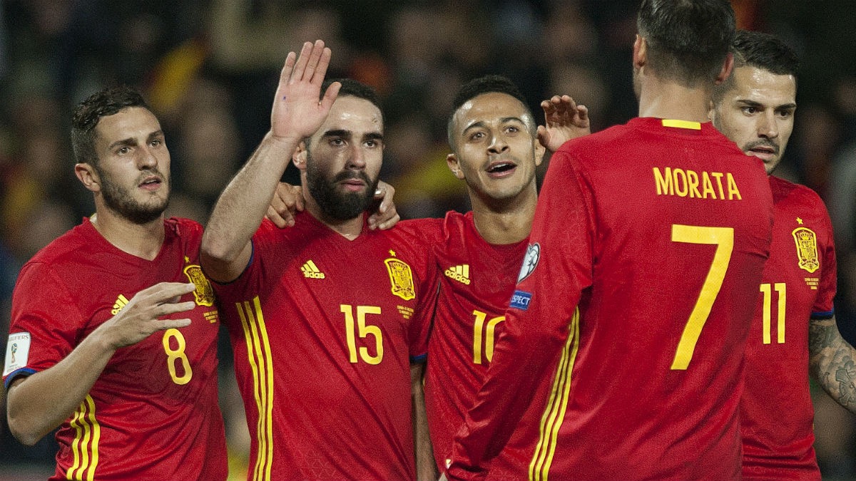 西班牙开启世界杯集训 卡瓦哈尔缺席出征仍存