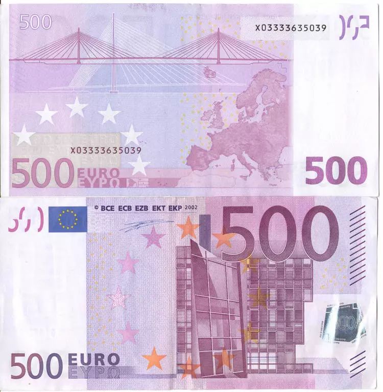 500 欧元纸币要停发了,它的设计故事让我们看到一个苦恼和前途叵测的