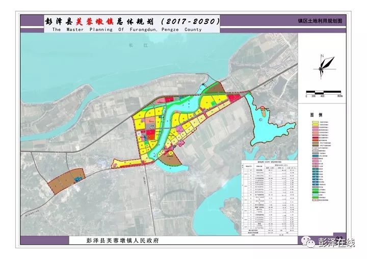 重磅彭泽芙蓉镇总体规划20172030成果公示你最期待啥