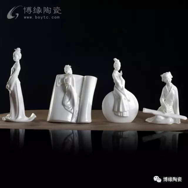 美了!德化白瓷仕女系列作品鉴赏