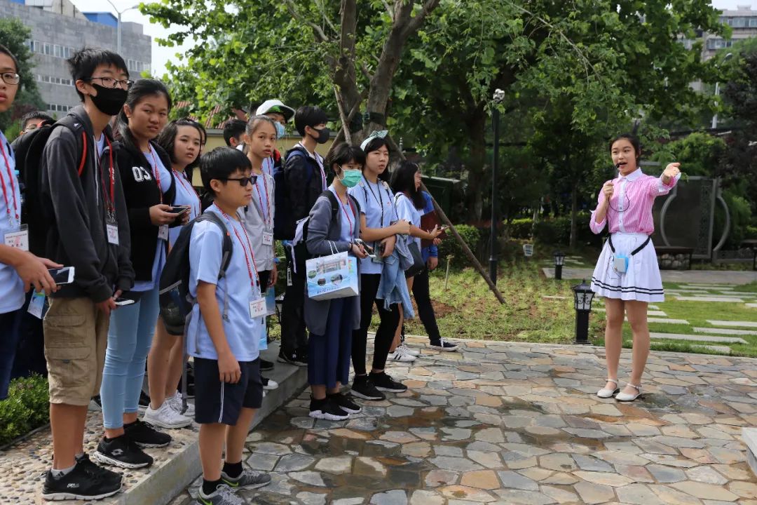 中华基金会2018年台湾中学生山东教育参访团访问济南育英中学