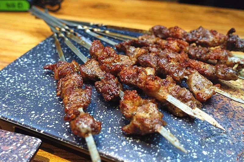 理由六 黑椒牛肉串  每日限量供应, 他家的黑椒牛肉串也是特色, 和