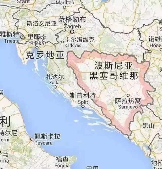 波斯尼亚和黑塞哥维那(bosnia & hercegovina),简称"波黑",位于巴尔干