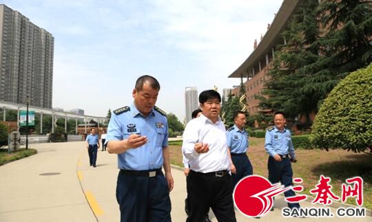 2018年5月25日上午,空军总医院吉保民院长,王建昌少将等一行6人,在