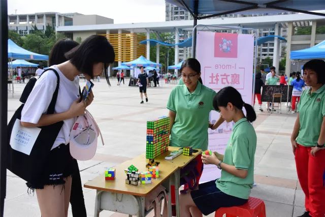 场面火爆增城中学高中部举行校园开放日活动