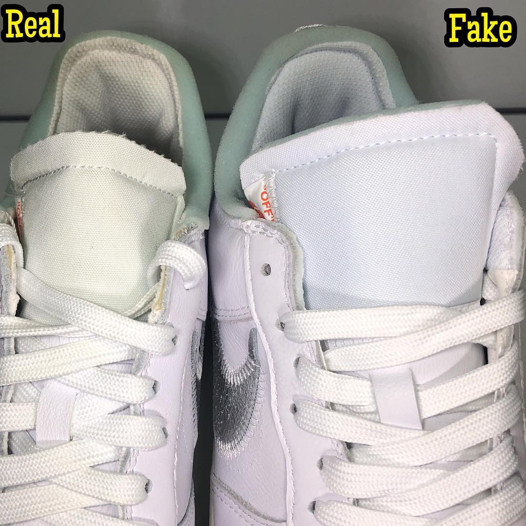 off white air force 1 white real vs fake