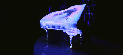 3d投影|一架被3d投影附身的钢琴,穿越时空去见你