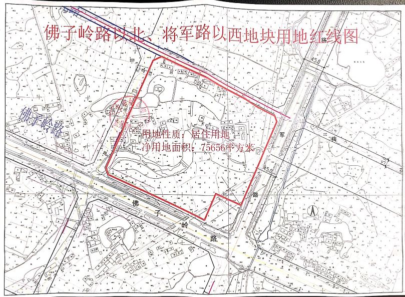 六出2018-3号  佛子岭路以北,将军路 以西