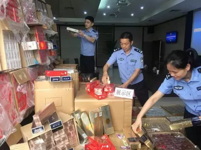 你抽的可能是假烟警方利剑行动连续破获两起特大假烟案