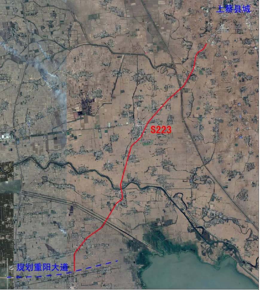 正文  5月22日,驻马店市城乡规划局在网站首页,对省道223上蔡县城至