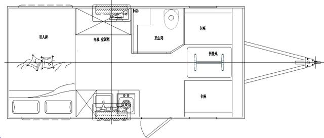 售价仅10万左右的营地拖挂房车,6.5米内饰可私人定制!