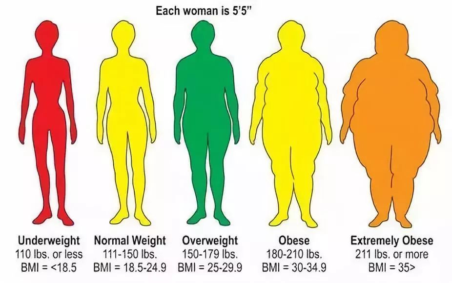 在很多情况下,一个被bmi指数归为超重或1级肥胖(临近超重范围)的人