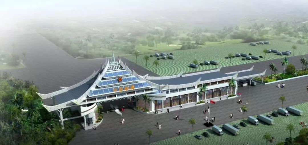 小黑江水电站和金凤变电工程已经竣工,勐腊机场有望2020年建成使用将