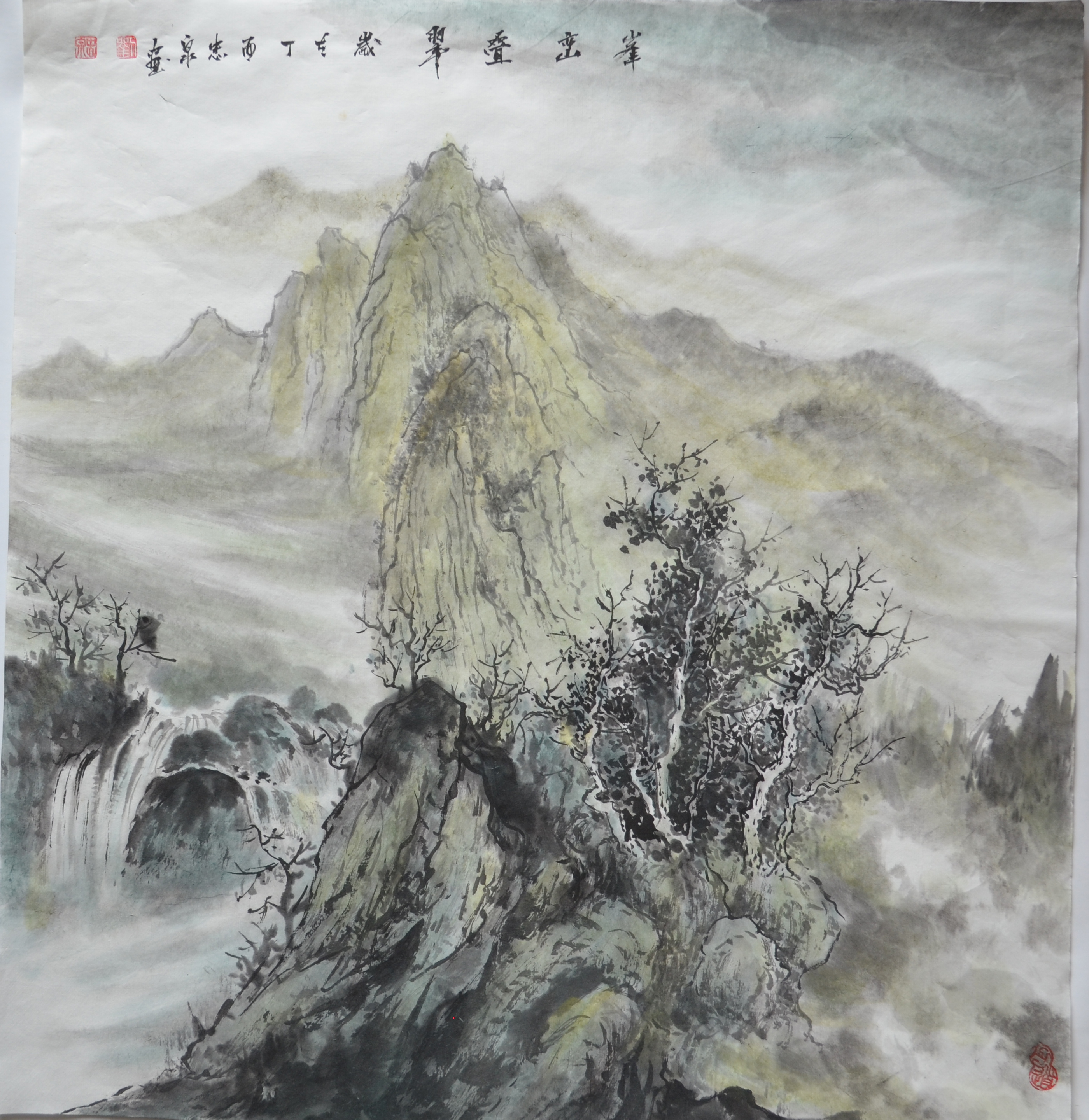 山水画小品,刘忠泉作品 艺术先锋推荐