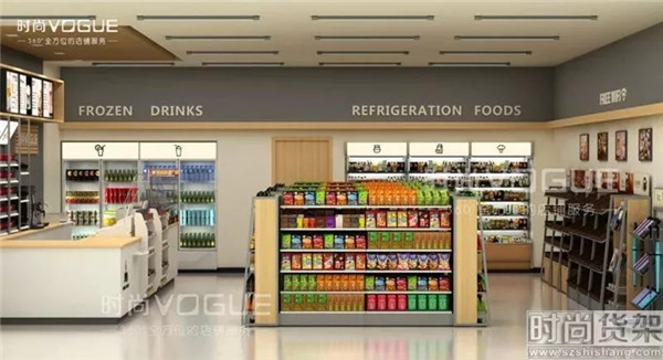 想开一家60平米的超市要采购哪些货架?这篇文