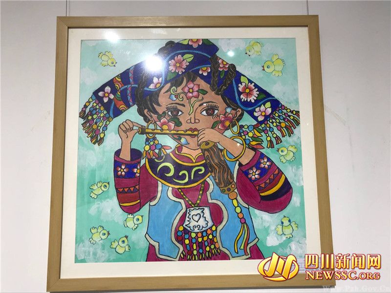 让世界更美丽汶川地震十周年国际儿童绘画展在成都开幕