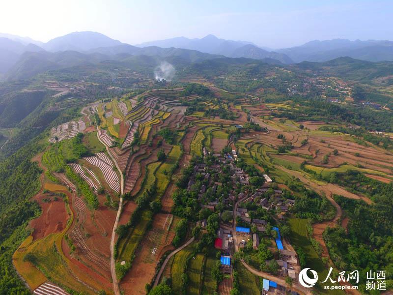 五月的晋南农村一派生机,山西平陆曹川镇的南庄村地处平陆最东部,该镇