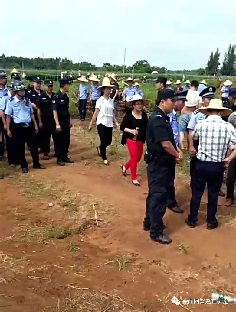 警情通报徐闻一公司在海安经济开发试验区施工时遭遇多名村民阻碍