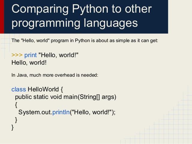 為什麼要學習python語言？學習python有什麼優勢？ 科技 第1張