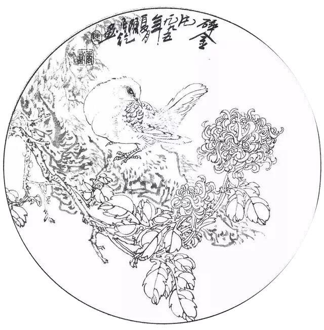 49幅經(jīng)典高清國(guó)畫白描作品