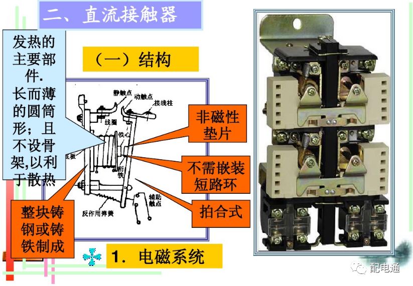 图文讲解接触器的原理与结构