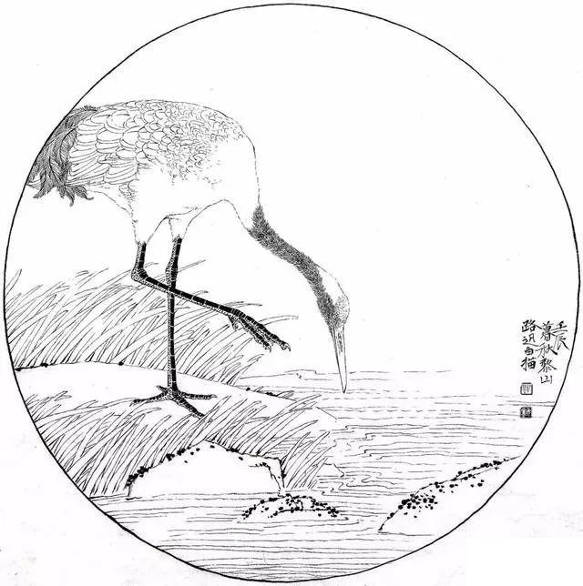 49幅經(jīng)典高清國(guó)畫(huà)白描作品