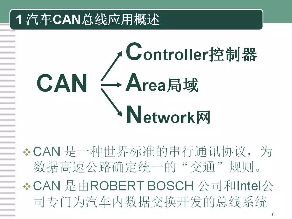 干货汽车can总线及多路信号传输系统