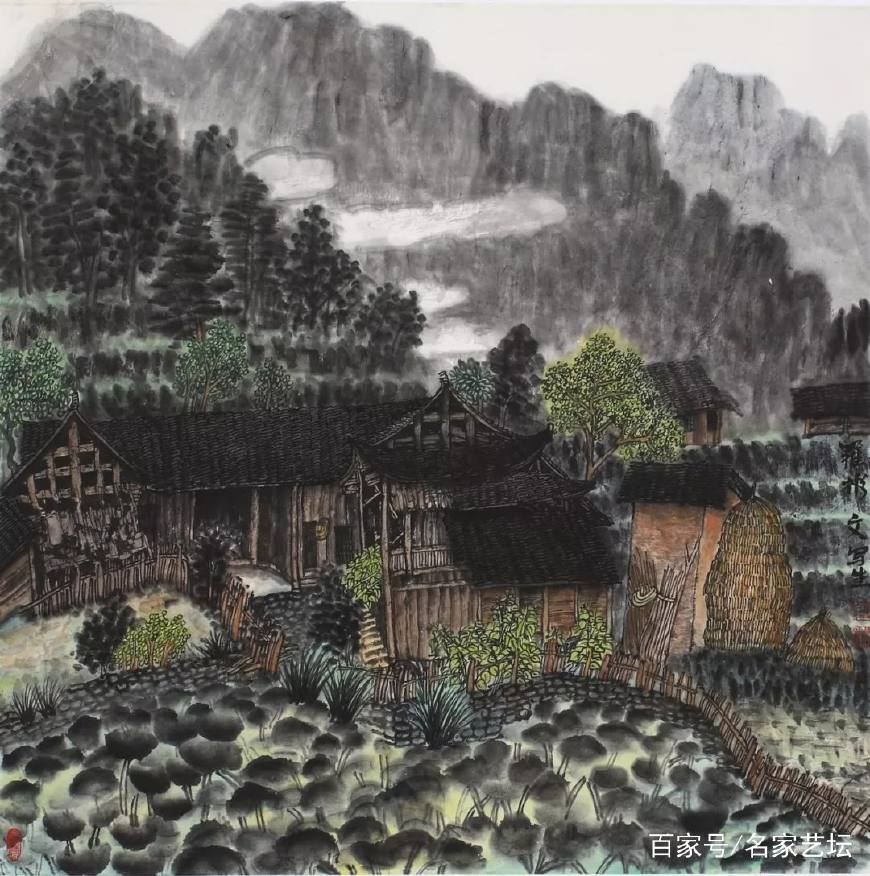 艺展中国本期专访罗彬中国画作品展