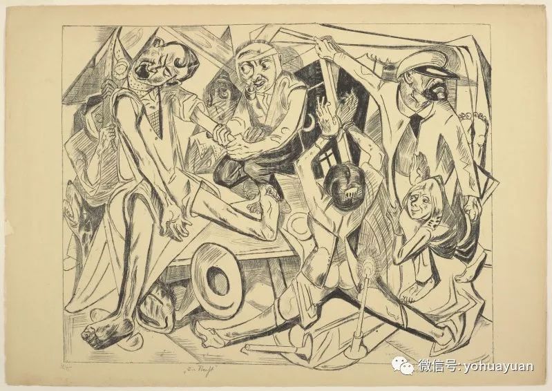 马克斯·贝克曼(max beckmann,1884年2月12日-1950年12月28日,德国