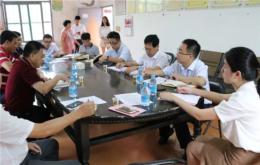 理清发展思路,协调解决困难,区长苏汉庭到马甲镇新建村,新生村落实