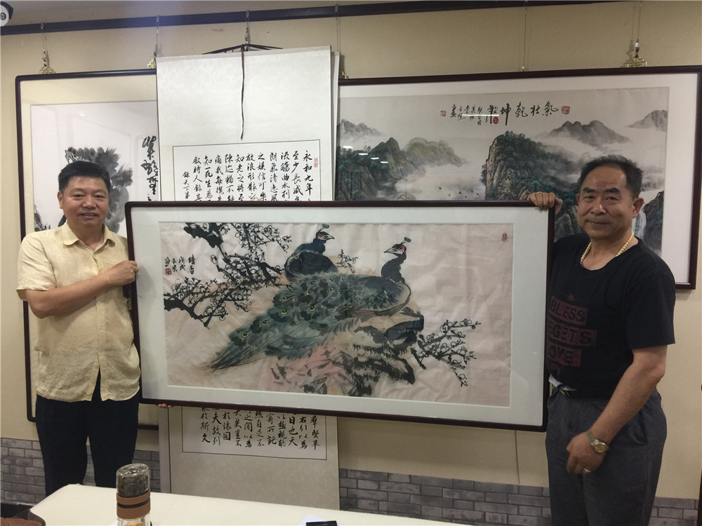 中国国际书画艺术研究会,丝路画院 第二届书画艺术家座谈交流会成功