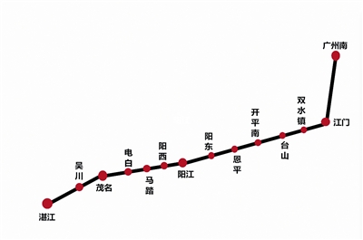 江湛铁路来了 粤西滨海近在眼前