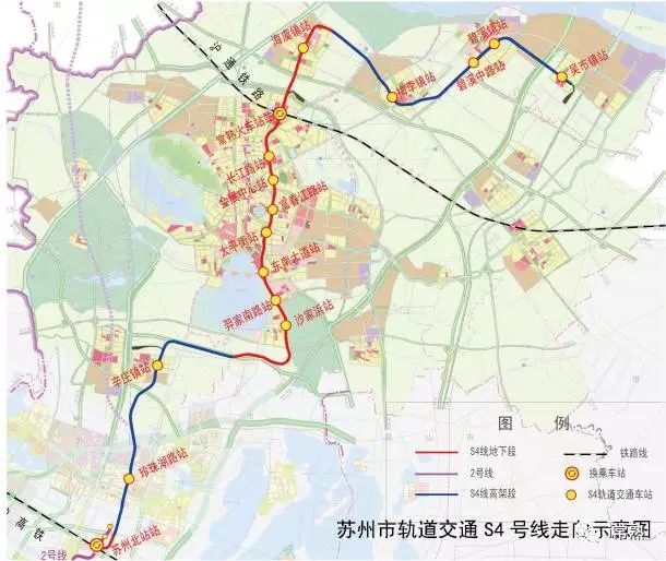 苏州市域轨道交通s4线常熟站至苏州北站运行时间为47分钟!