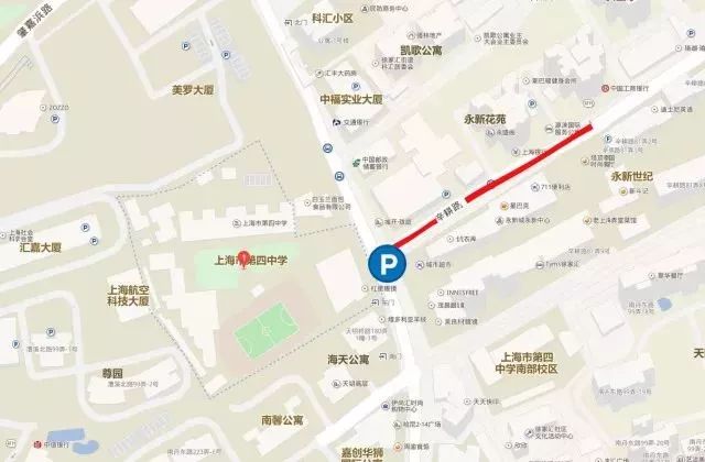 康平路34号 临时停车点:康平路,吴兴路 02 考点:市二中学 地址:永康路