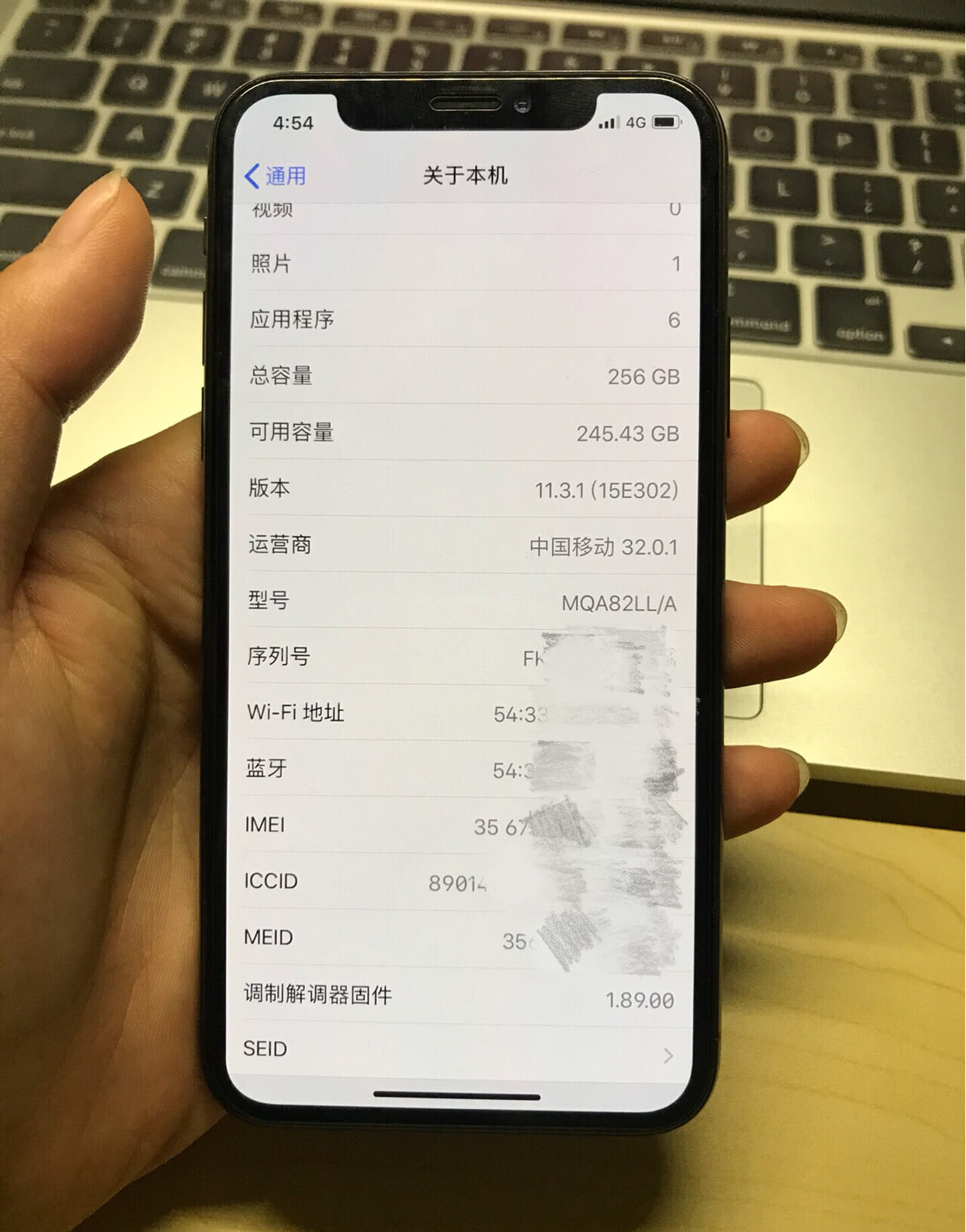 网友花6800元买iphonex,拿到苹果售后检测后才知道被骗了!