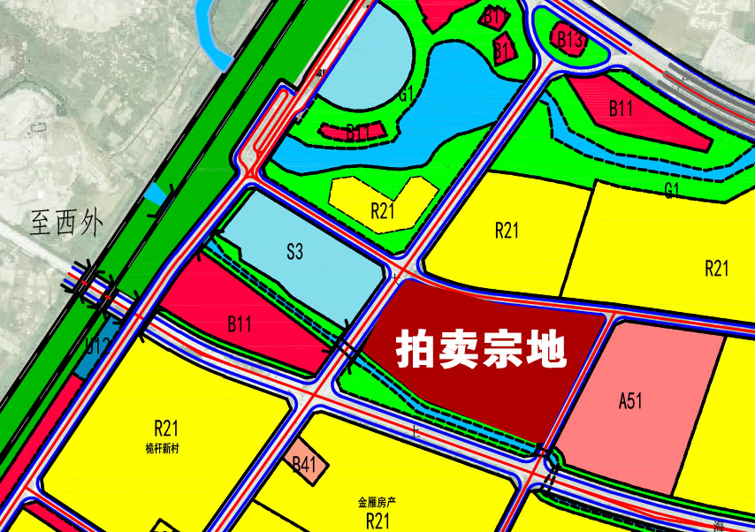 广汉城北新开一块住宅用地,一场"抢地大战"在所难免