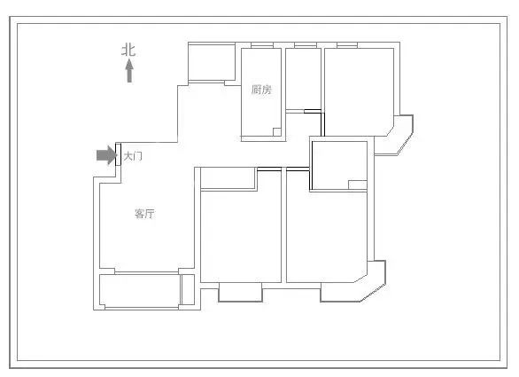 正文 2,入户门不能正对厕所和厨房门 风水学叫"开门见厕"和"开门见灶"