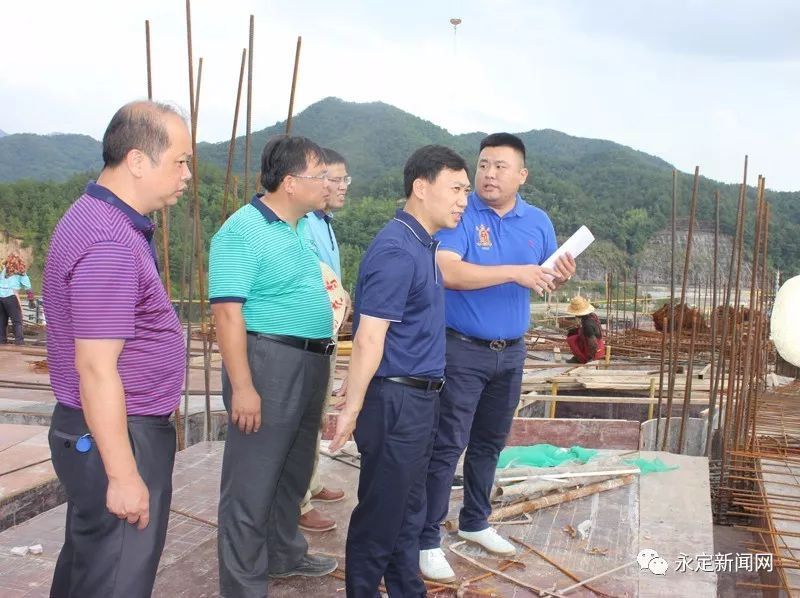 永定政事 | 永定区长陈荣水要求:抓实城建项目,打造秀