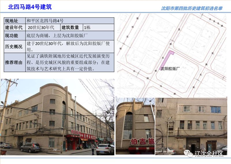 25 陶然巷建筑群26 奉天税务监督署旧址27 十纬路14 号建筑28东北耐火