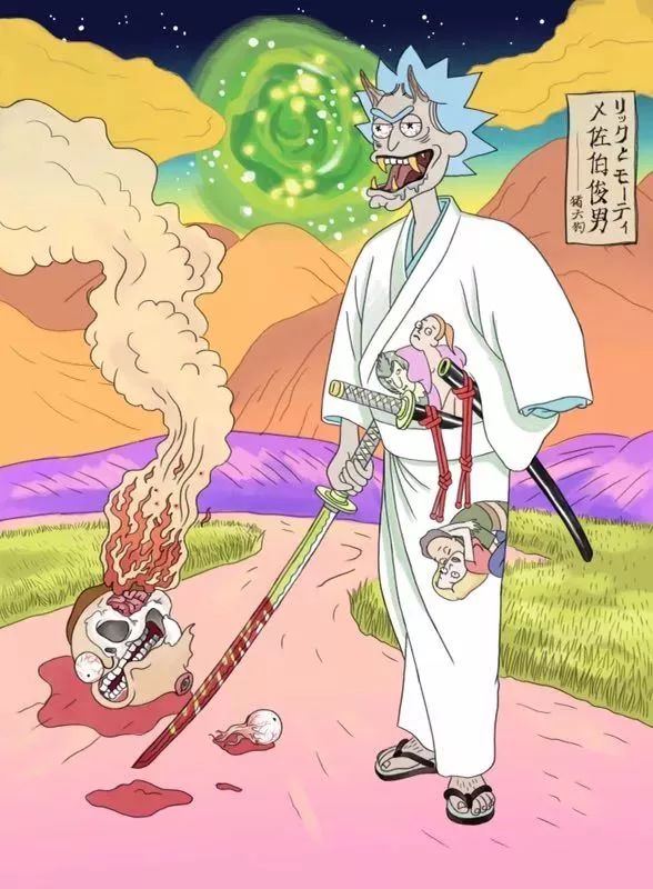 「投票」这次rick&morty的灵魂画手活动,有一些我看喷